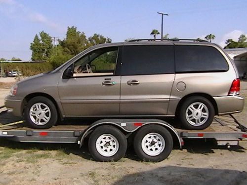 04 ford freestar sel handicap rear electric wheel chair lift suv mini van air