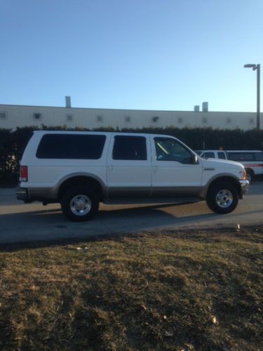 2001 ford excursion limited sport utility 4-door 7.3l