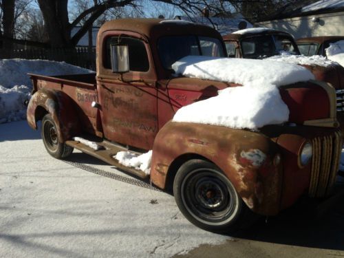 Barn find 1947 ford f1