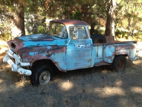 1957 GMC Napco deluxe big back window cab like apache V/8 project, US $4,500.00, image 2
