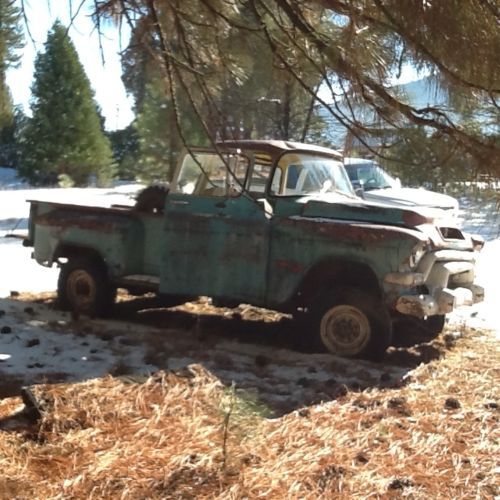 1957 GMC Napco deluxe big back window cab like apache V/8 project, US $4,500.00, image 5
