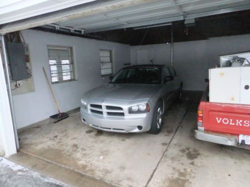 5.7l hemi silver police car rwd  dodge charger r/t