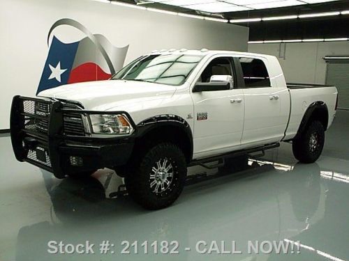 2012 dodge ram 3500 laramie mega diesel 4x4 sunroof 42k texas direct auto