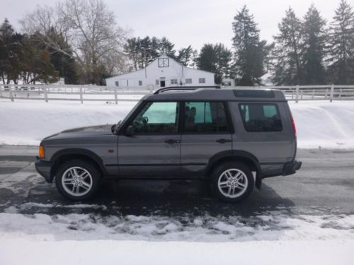 2002 land rover discovery 4wd one owner salvage history no reserve