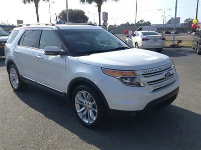 Fwd 4dr limited ford explorer limited low miles suv automatic gasoline 3.5l ti-v