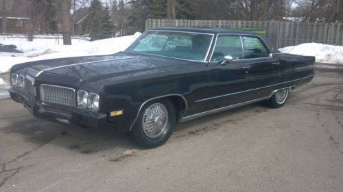 Black 1970 olds 98 4 door sedan 455 rocket 47,000 miles! classic