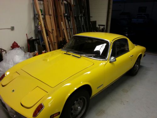 Rare lotus elan +2. big valve engine, great car with a lot of potential!