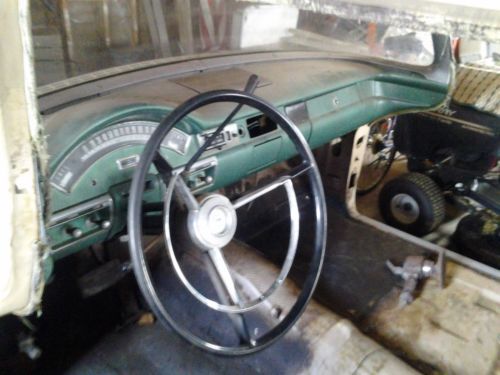 Ford 1957 custom-300  [ 2-door post ]  will need restoration finished on it.