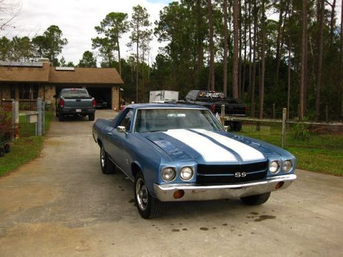 1970 elcamino 350 v/8  4 speed trans gm muscle performance