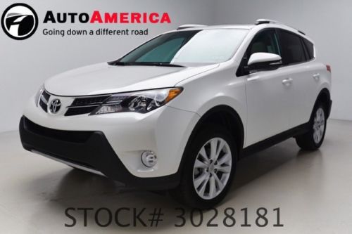 12k one 1 owner low miles 2013 toyota rav4 fwd limited nav sunroof leather