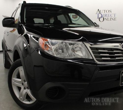 We finance 09 forester x auto awd clean carfax heated cloth seats cd sunroof