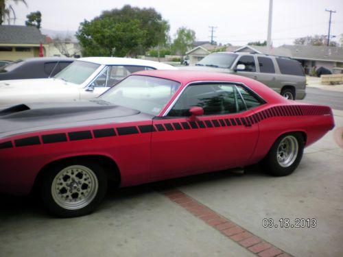 1973 barracuda pro street street legal 10 second car