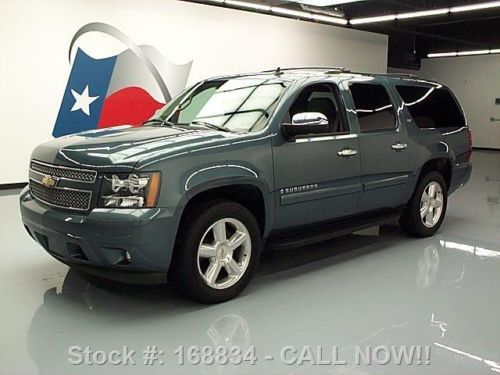 2008 chevy suburban ltz leather sunroof dvd 20&#039;s 74k mi texas direct auto