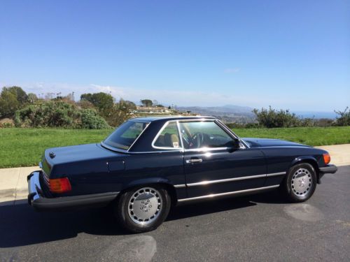 Navy blue, new paint, new convertible top, chrome wheels