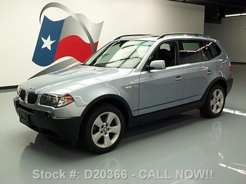 2005 bmw x3 3.0i awd sport pano sunroof nav leather 50k texas direct auto