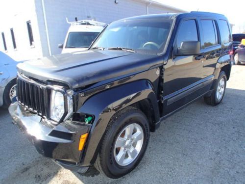 2012 jeep liberty sport 4wd, salvage, damaged, wrecked,