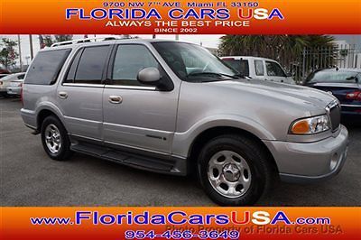 Lincoln navigator luxury florida suv carfax certified only 2 previous owners