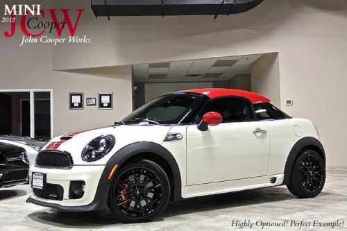 2012 mini cooper john cooper works coupe $38k+msrp mini connected premium sound!