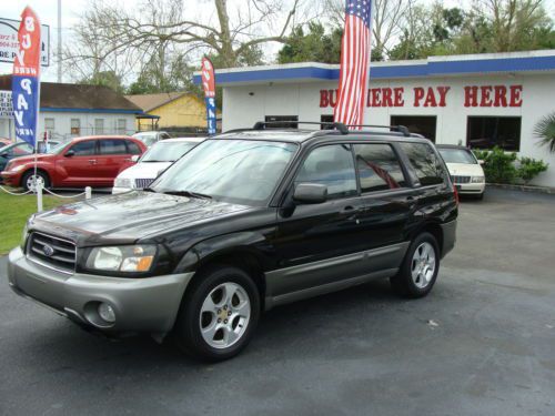 2003 subaru forester xs wagon 4-door 2.5l awd clean florida car!