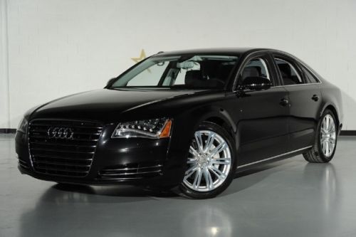 2013 a8l  heated cooled seats  rear camera  led headlamps  sunroof  20 wheels