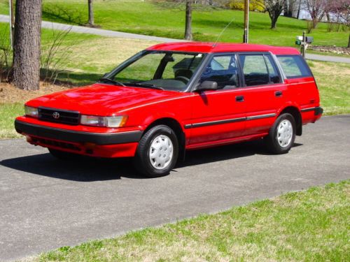 1991 toyota corolla dlx all trac wagon automatic w/overdrive clean!