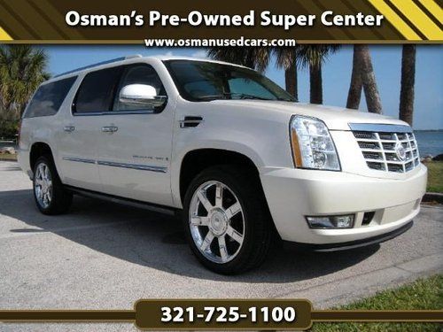 Navigation awd sunroof bose 22 chrome bucket dvd heated cooled leather 1 owner
