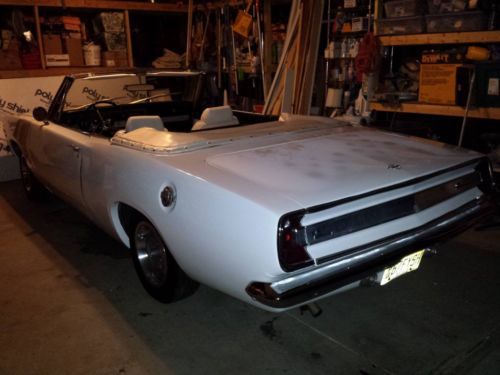 1967 plymouth barracuda convertable 1 of 4500 rare v8 convertable