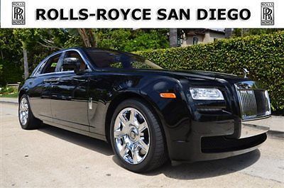 2010 rolls-royce ghost. 13k miles. black over tan. rolls-royce san diego.