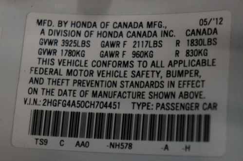 2012 HONDA CIVIC SI ONE OWNER HIGH PERFORMANCE LOTS OF FUN SPORTY WOW!!!, image 29