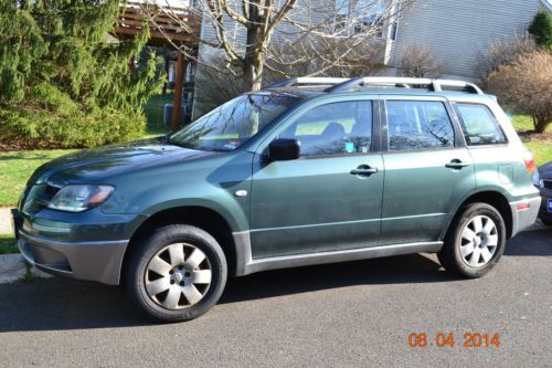 2004 mitsubishi outlander ls sport utility 4-door 2.4l