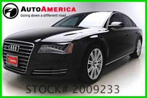 We finance! 28821 miles 2013 audi a8 3.0l  3l v6 24v premium bose