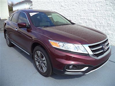 Ex-l honda crosstour exl v-6 awd new 4 dr suv gasoline 3.5l v6 mpi sohc 24v basq