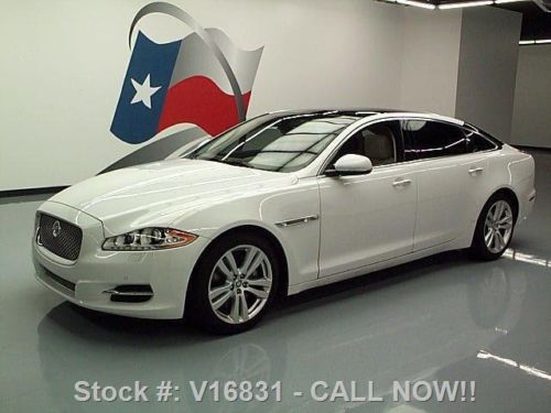 2011 jaguar xjl vent seats pano roof nav rear cam 36k texas direct auto