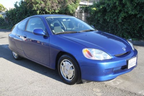 2002 honda insight hybrid hatchback with a/c  manual  no reserve