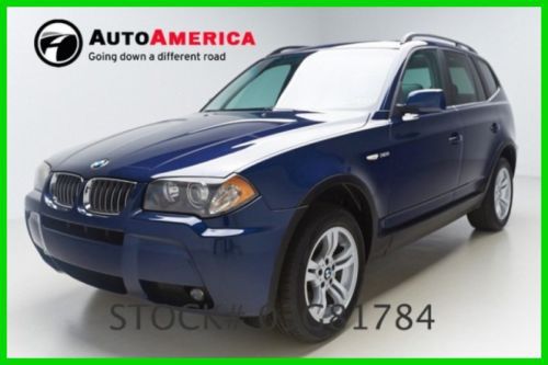 We finance! 62146 miles 2006 bmw x3 3.0i  3l i6 24v premium