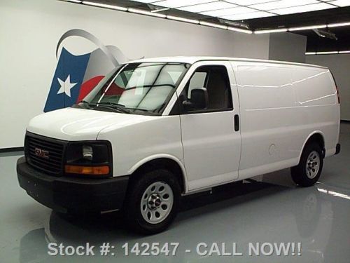 2010 gmc savana 1500 cargo van 4.3l v6 a/c only 48k mi texas direct auto