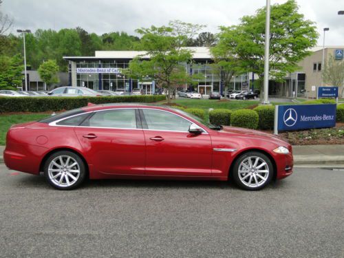 2013 xjl jaguar portfolio only 10,620 miles like new inside and out=super sweet