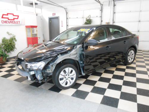 2012 chevrolet cruze ls 10k no reserve salvage damaged rebuildable repairable