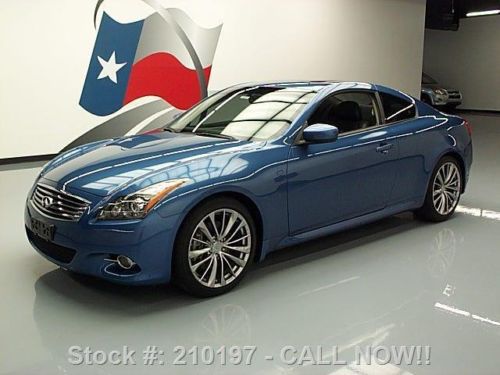 2011 infiniti g37 journey prem sunroof nav rear cam 15k texas direct auto