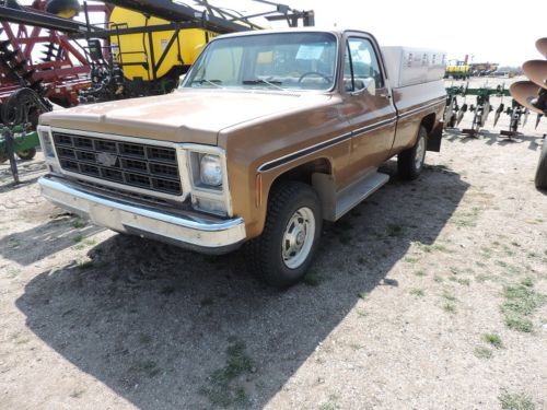 1979 chevy k20 4x4 pickup, 350 manual, always shed kept 109000 miles