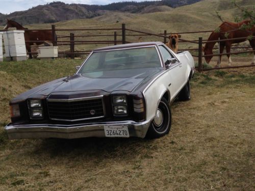 1979 ford ranchero 500 standard cab pickup 2-door 5.8l