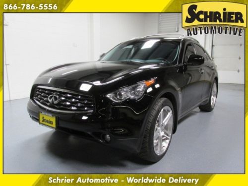 2011 infiniti fx 50 s awd black bluetooth power liftgate 22 in. wheels