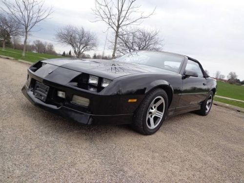 1989 chevrolet camaro iroc z28 convertible bad to the bone