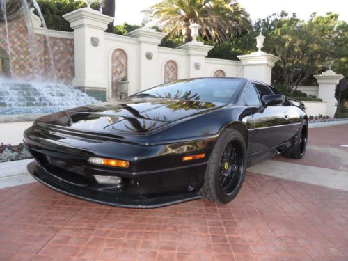 1995 1/2 lotus esprit s4s rare original black car extremely well maintained