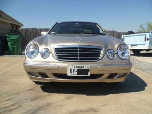 E320, gold/tan, sunroof, power everything, 127k miles,cd/mp3, fresh inspection