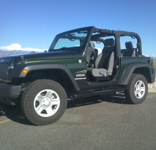 2010 jeep wrangler sport sport utility 2-door 3.8l