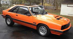 1979 mercury capri,  347 stroker, tremec tko 600, tangerine / black interior