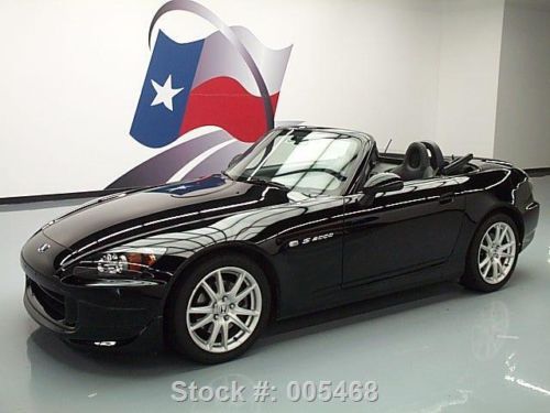 2005 honda s2000 convertible 6speed leather only 49k mi texas direct auto