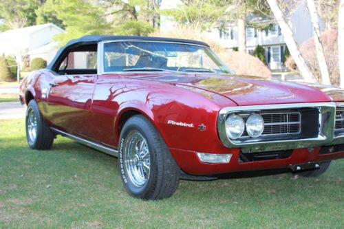 1968 pontiac firebird convertible