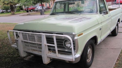 1973 ford f-100 ranger original paint no bondo